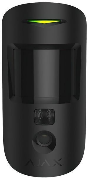 Бездротовий датчик руху Ajax MotionCam Black 10672681 фото Бездротовий датчик руху Ajax MotionCam Black 10672681 фото