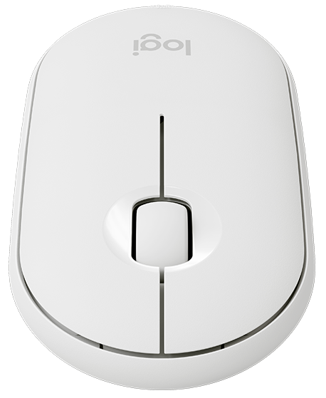 Миша бездротова Logitech M350 BlueTooth, Wireless 2.4GHz White M350BL фото