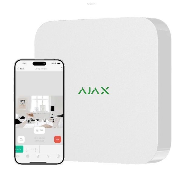 Відеореєстратор Ajax NVR (16ch) (8EU) white YSAP187     фото