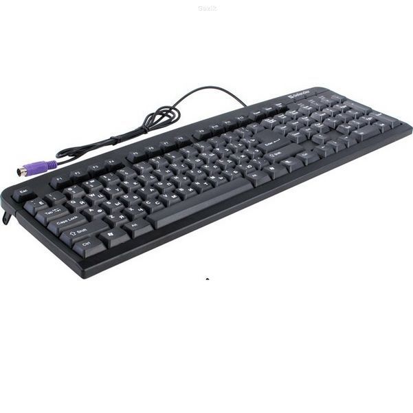Клавіатура дротова Defender HB-520 PS/2 Black/Grey (ENG / RU)