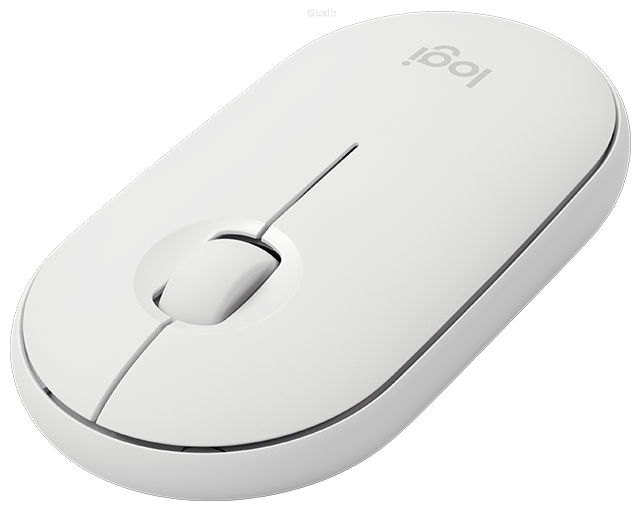 Миша бездротова Logitech M350 BlueTooth, Wireless 2.4GHz White M350BL фото