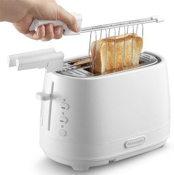 Тостер D&egrave; Longhi CTLAP2203 зі щипцями 550 Вт (вживаний) LPNA026807407 фото