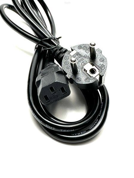 Кабель живлення для ПК 220V 1,8 м