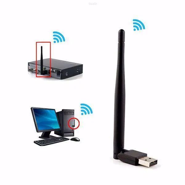 Адаптер WiFi для Тюнера T2/ Комп'ютера (7601) AD002 фото