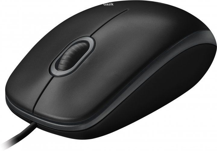 Миша дротова Logitech B100 USB Black