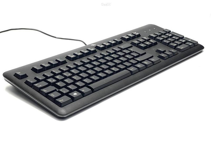 Клавіатура дротова HP KU-1156 USB Black (ENG) Вживаний