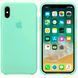 Чохол Silicone Case для iPhone X/XS Marine Green AKS123 фото 2