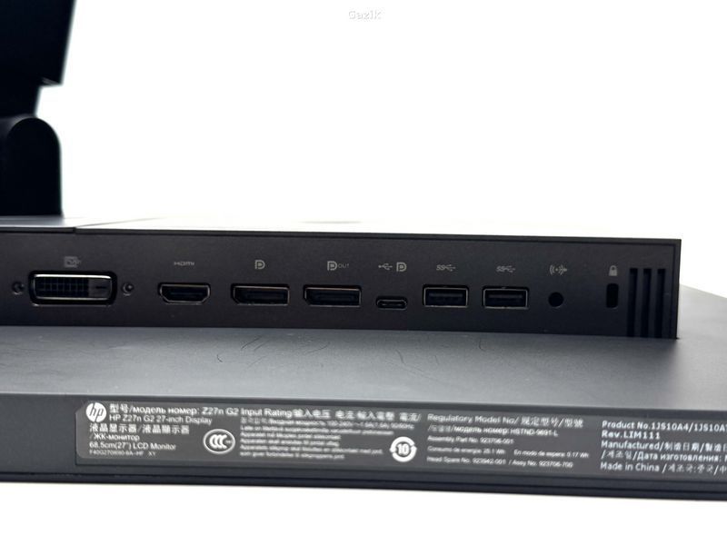 Монітор HP Z27n G2 27" AH3-IPS (Вживаний - Клас A-)