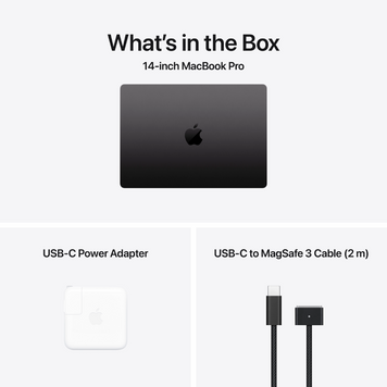 НОУТБУК MBP 14 SB/10C/10C GPU/24GB/1TB-UKR