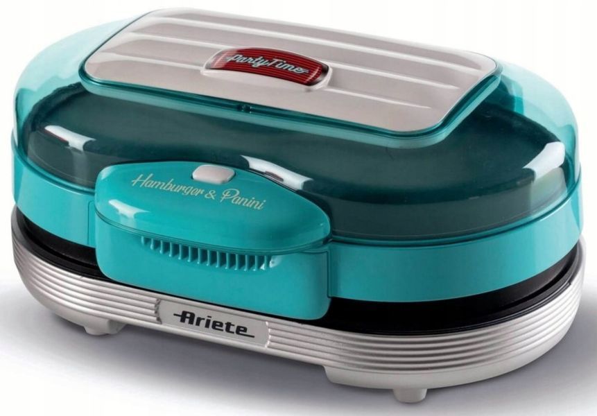 Бутербродниця ARIETE Hamburger 0205 Blue 1200 Вт (вживаний) LPNA051644175 фото
