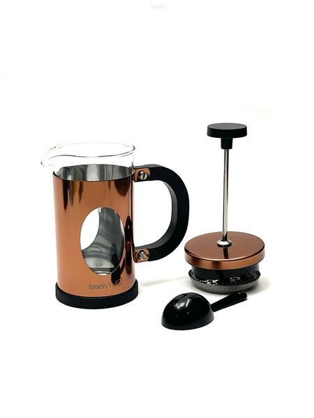Дизайнерський френч-прес bonVIVO French Press Copper (OpenBox)