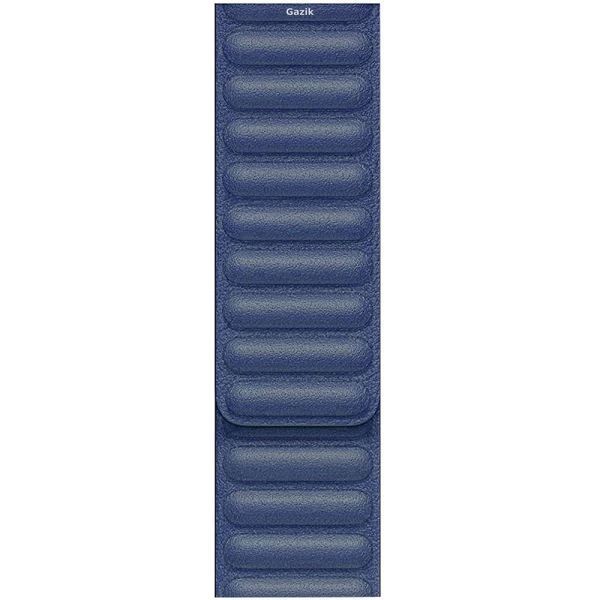 Ремінець Leather Loop Magnetic для Apple Watch 38-40 mm Midnight Blue
