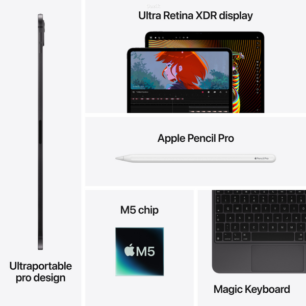 ПЛАНШЕТ IPAD PRO 13 WIFI 256GB SLVR-ISP