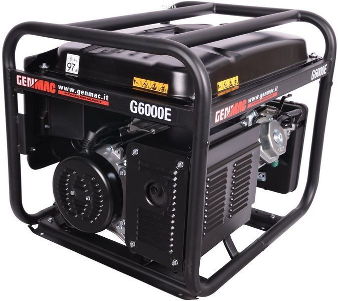 Генератор бензиновий Genmac G6000E 6 кВт