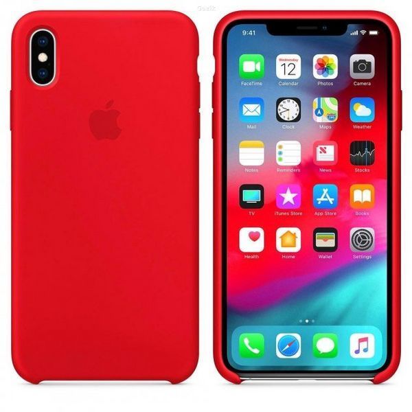 Чохол Silicone Case для iPhone X/XS Red