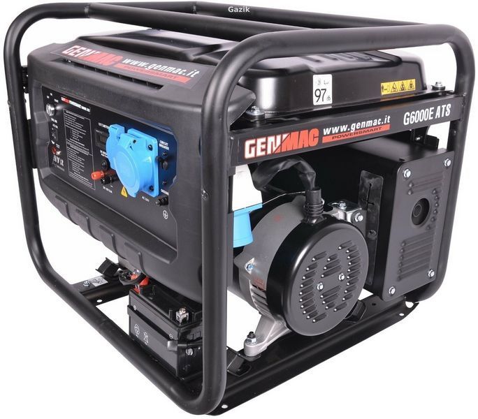 Генератор бензиновий Genmac G6000E ATS 6 кВт