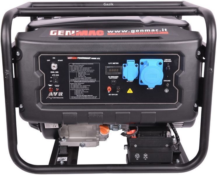 Генератор бензиновий Genmac G6000E ATS 6 кВт