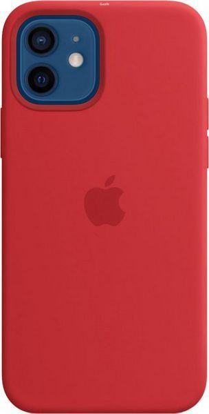 Чохол MagSafe Silicone Case для iPhone 12/12 Pro Red