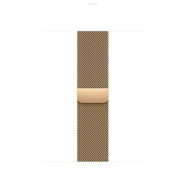 Ремінець Milanese Loop для Apple Watch 42-44 mm Gold