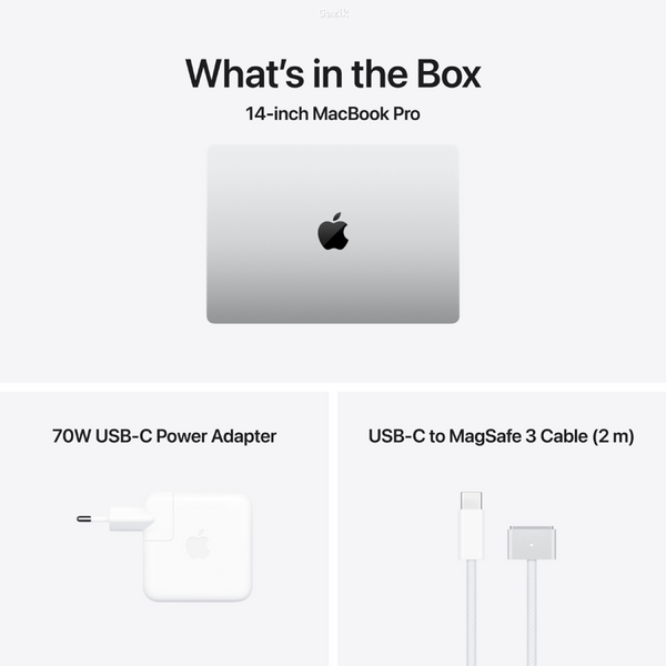 НОУТБУК MBP 14 SL/15C/16C GPU/24GB/2T-UKR YSAP632     фото