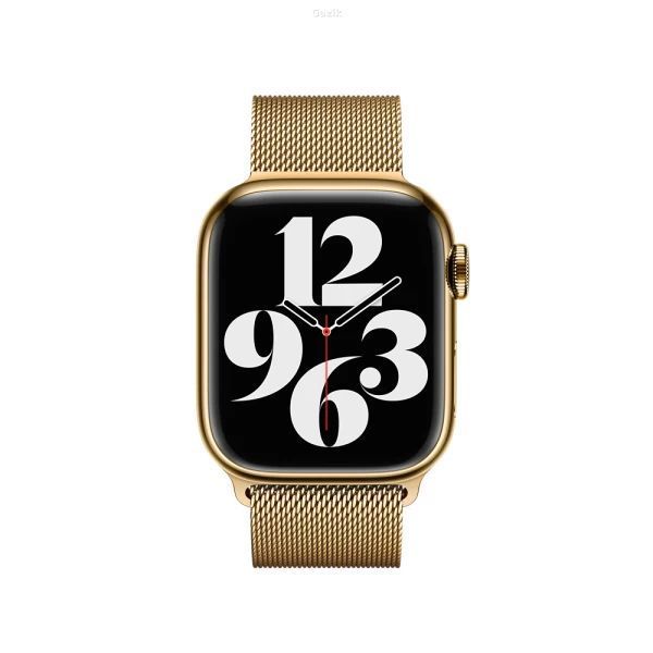 Ремінець Milanese Loop для Apple Watch 42-44 mm Gold
