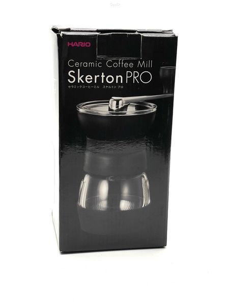 Кавомолка ручна HARIO Ceramic Coffee Mill Skerton PRO (MMCS-2B) LPNHE757599892 фото