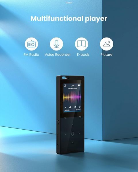 MP3-плеєр DODOSOUL M800 64 ГБ, Black (OpenBox)