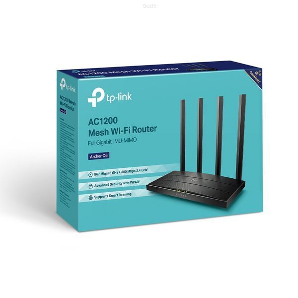 Маршрутизатор TP-Link Archer C6 (Wi-Fi роутер)