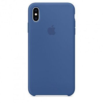 Чохол Silicone Case для iPhone X/XS Blue Cobalt
