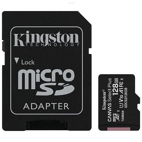 Карта пам&rsquo;яті Kingston (SDCS2/128GB) 128Гб microSDXC U1 V10 A1 YSAP144     фото