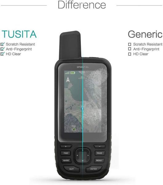 Захисне скло TUSITA для Garmin GPSMAP 66i, 66s, 66st, 66sr, 67, 67i LPNHE757516571 фото