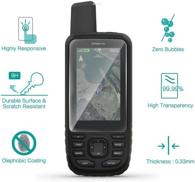 Захисне скло TUSITA для Garmin GPSMAP 66i, 66s, 66st, 66sr, 67, 67i LPNHE757516571 фото