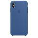 Чохол Silicone Case для iPhone X/XS Blue Cobalt
