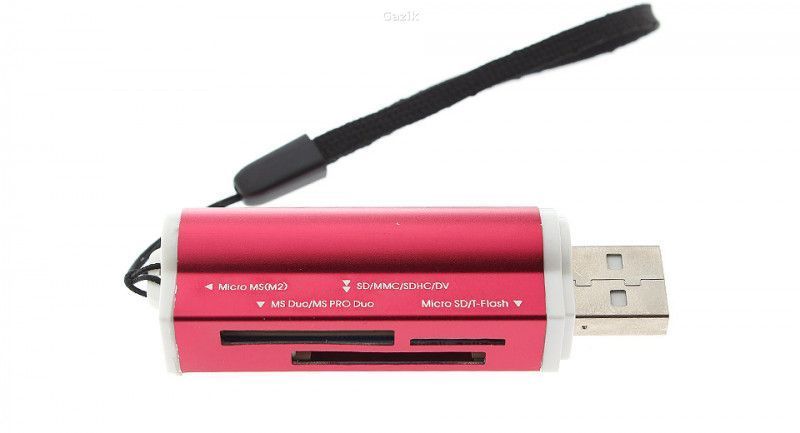 Кардрідер USB Siyoteam MicroSD/SD/CF Red (SY-662)