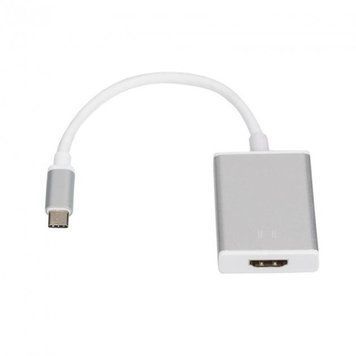 Адаптер USB Type-C &ndash; HDMI Atcom 0,15м Silver (13888)