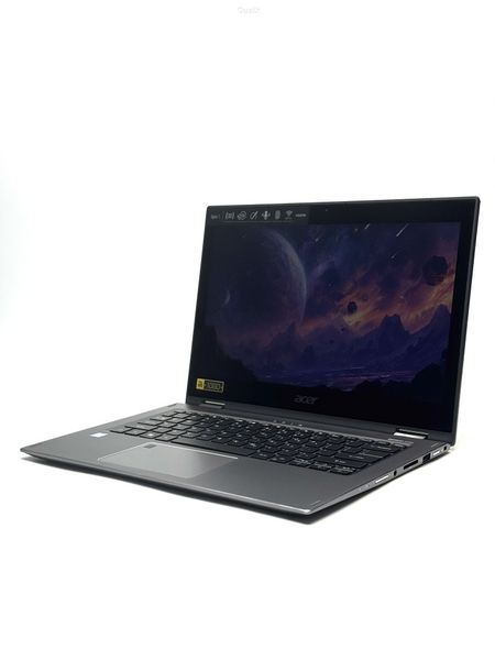 Ноутбук Acer Spin SP513-53N Multitouch Intel Core i5 (i5-8265U) 8 Гб 256 Гб SSD Клас A (NTB0226500) Б/В