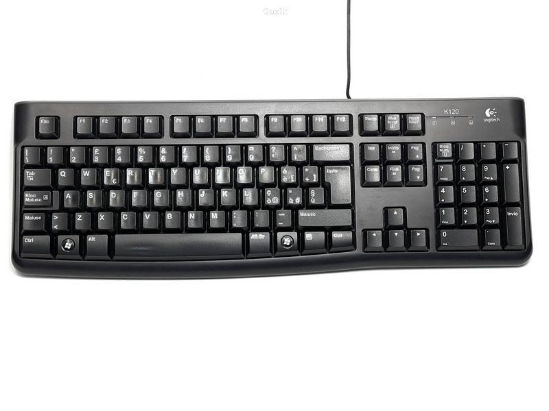 Клавіатура дротова Logitech K120 USB Black (ENG) Вживаний KL015 фото Клавіатура дротова Logitech K120 USB Black (ENG) Вживаний KL015 фото