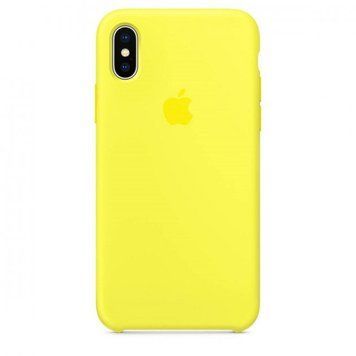 Чохол Silicone Case для iPhone X/XS Yellow