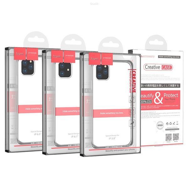 Чохол Hoco Light Series TPU для iPhone 11 Black AKS081 фото