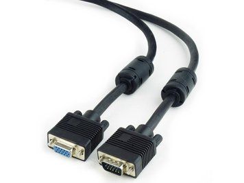 Кабель мультимедійний VGA to VGA 3,65 м Чорний (VMVF036501)