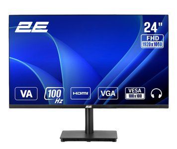 Монітор 2E A2425B 23.8" VA 1920x1080 YSAP598     фото