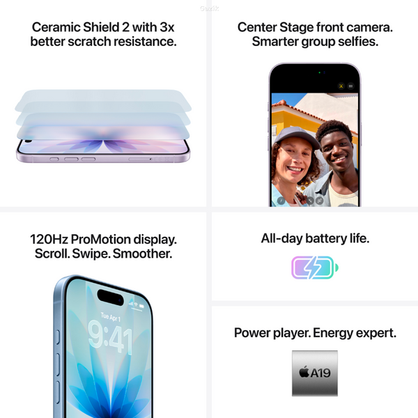 СМАРТФОН IPHONE 17 MIST BLUE 512GB-AFA YT000000132 фото