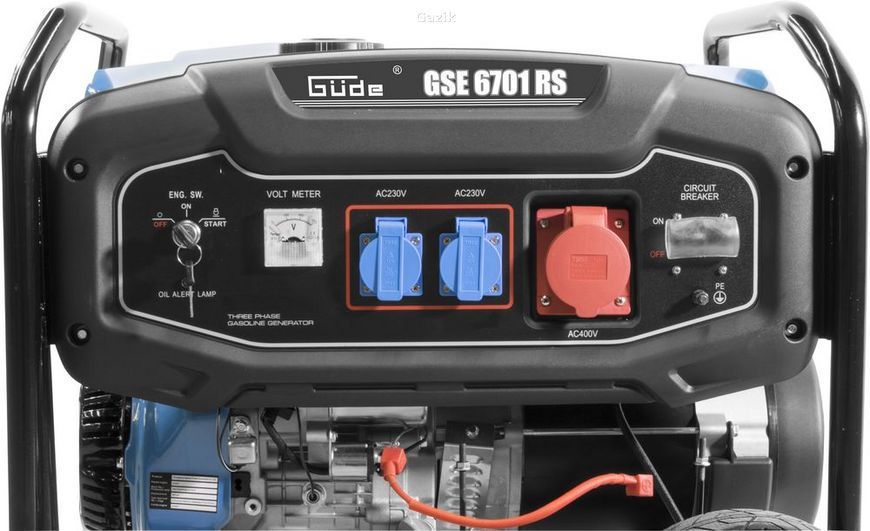 Генератор бензиновий Gude GSE 6701 RS 5,5 кВт