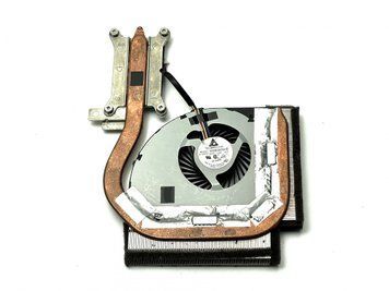 Система охолодження, мідна трубка з вентилятором для ноутбука Lenovo ThinkPad T540p, T540 6 Pin (вживаний)
