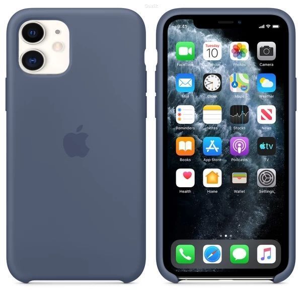 Чохол Silicone Case для iPhone 11 Alaskan Blue