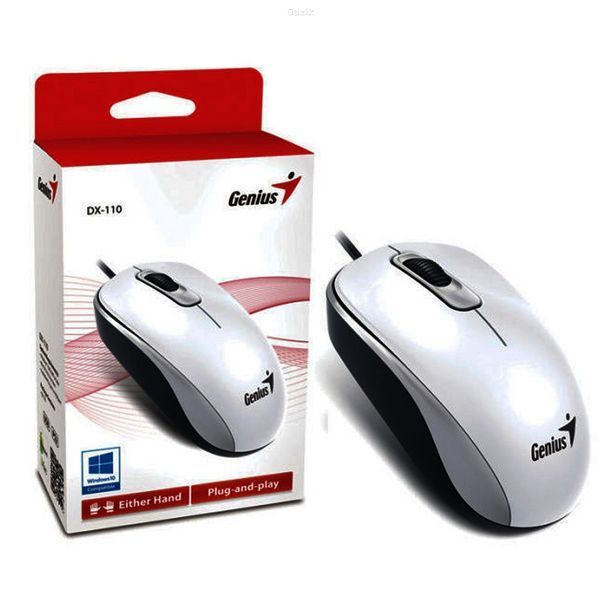 Миша дротова Genius DX-110 USB White DX110WUSB фото