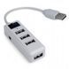 USB хаб Gembird 4 x USB 2.0 White (UHB-U2P4-21)