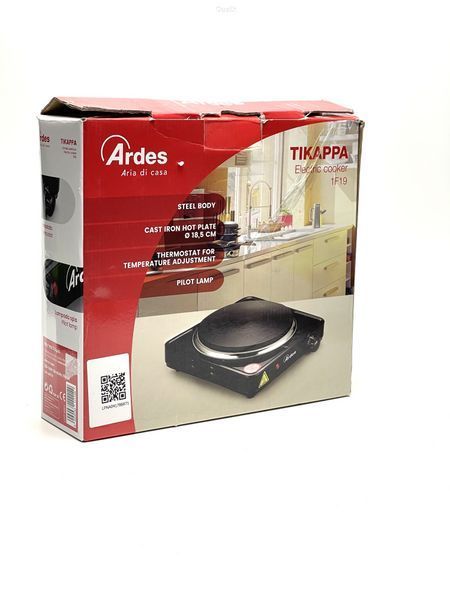 Електрична плита ARDES AR1F19 TIKAPPA 1500 Вт (вживана)