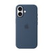 СИЛІКОНОВИЙ ЧОХОЛ IPHONE 16 SI CASE DENIM- ZML