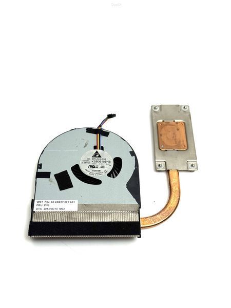 Система охолодження, мідна трубка з вентилятором для ноутбука Lenovo IdeaPad B580, V580, V580C, B590, B480, B490, M490 4 Pin (вживаний)